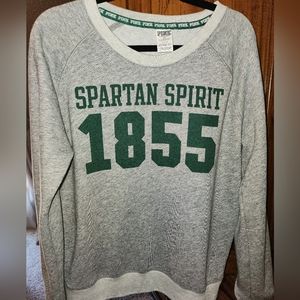 Victoria secrets Pink Michigan state sweatshirt
